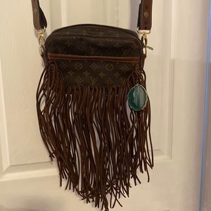 Authentic redesigned Louis Vuitton bag